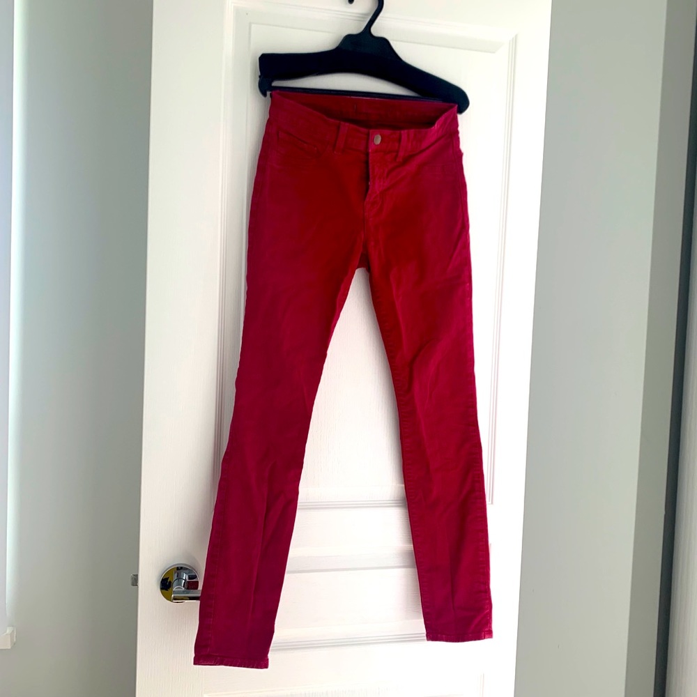 J Brand Red Pants